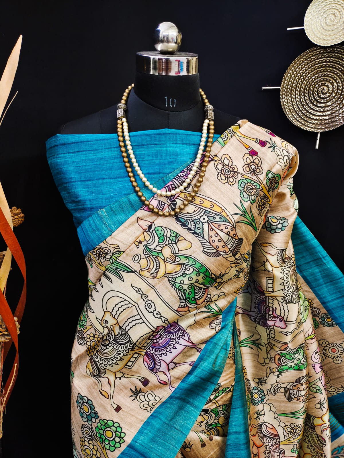 Tussar Saree