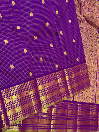 Kanchi Pure Silk Saree 2g Jari