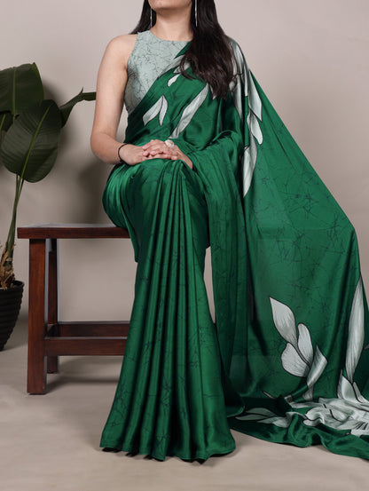 Satin Silk Saree