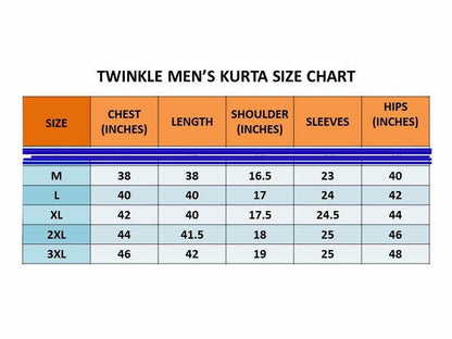 Men's Lucknowi Rayon Kurta