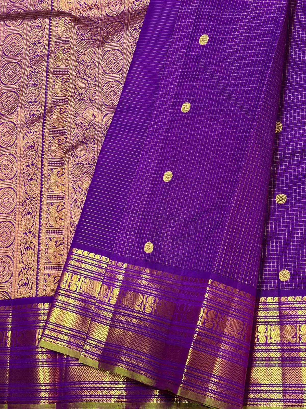 Kanchi Pure Silk Saree 2g Jari
