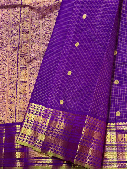 Kanchi Pure Silk Saree 2g Jari