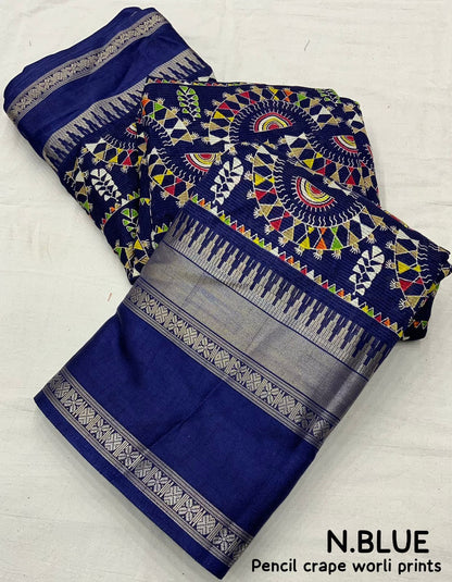 Cotton Crepe Sarees