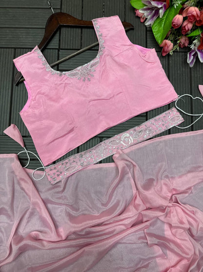 Readymade Saree Georgette