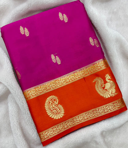 Semi Mysore Silk Sarees