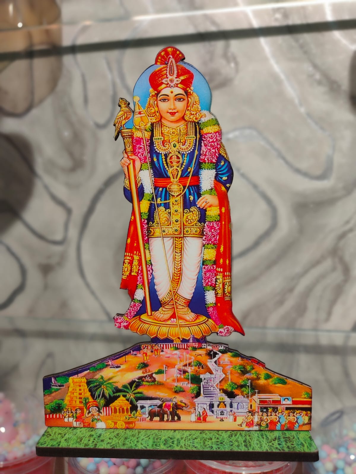 Lord Murugan Arupadai Veedu Cutouts