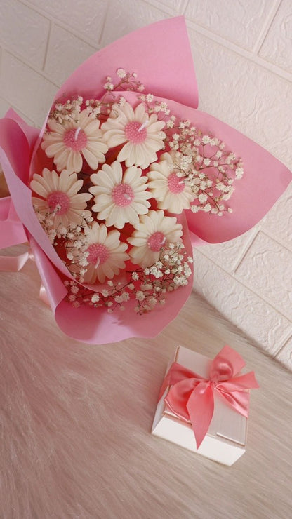 Scented Flower Bouquet Candles