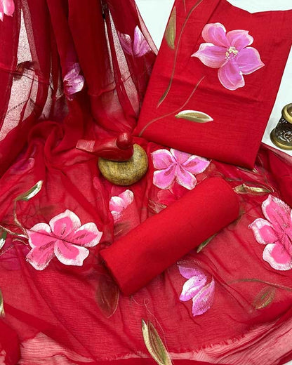 Cotton Bagru Print Dress Materials