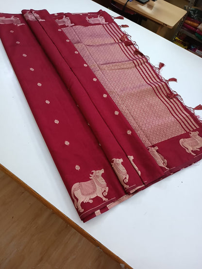Soft Raw Silk Sarees