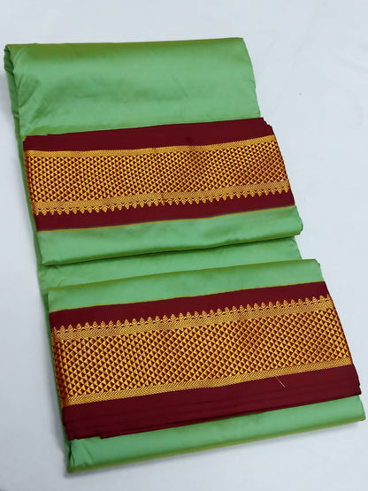 Madisar 9 yards Semi Silk Sarees