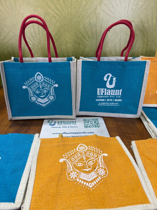 Customized Jute Thamboolam/Gifts Bags