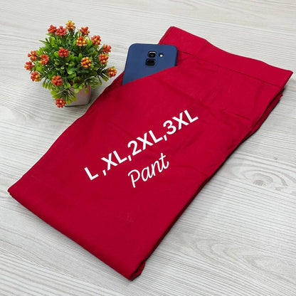 Cotton Pants Ladies Regularwear