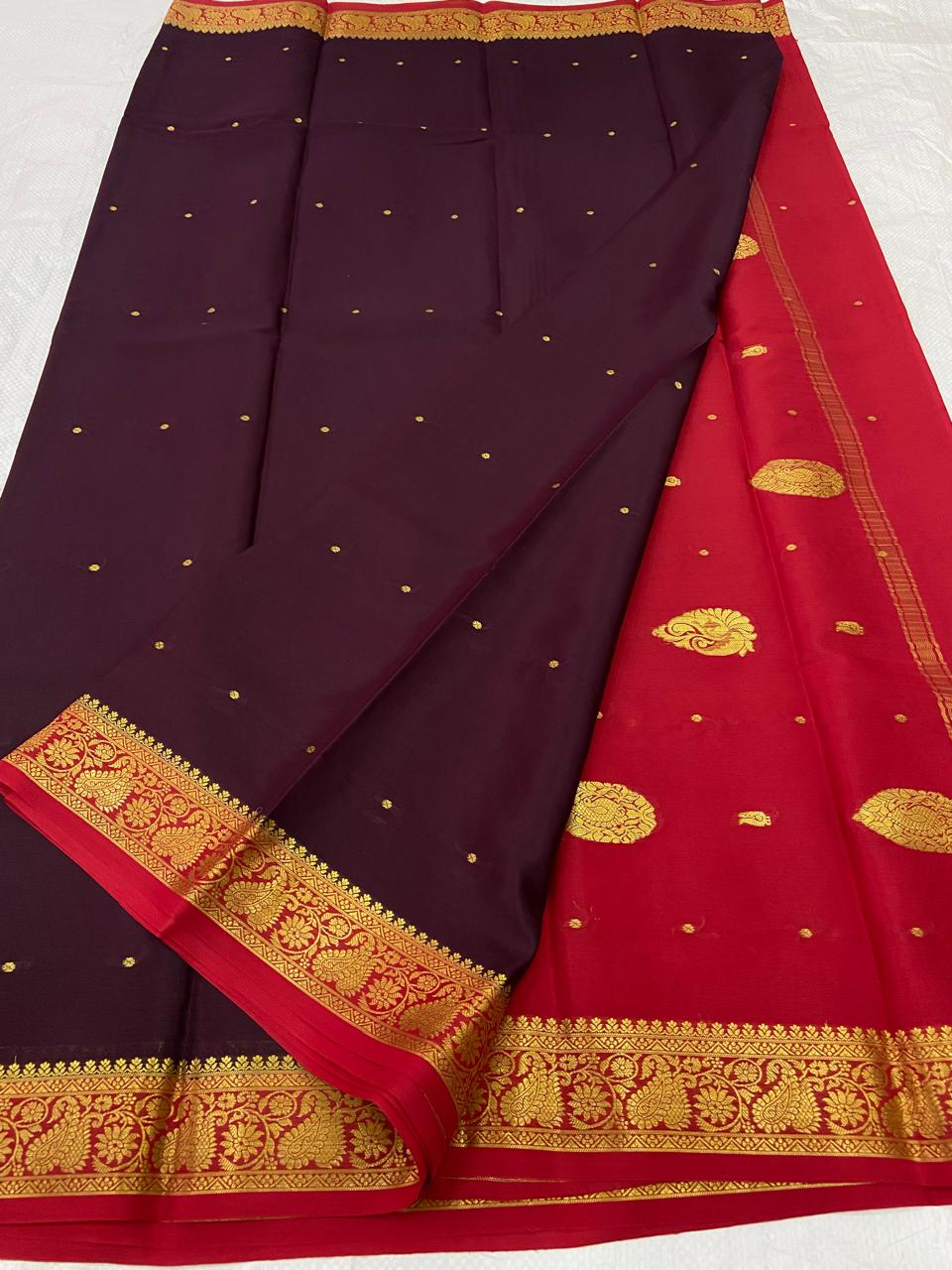 Mysore Silk  Sarees 70gsm