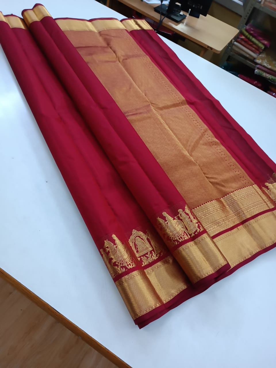 Kalyana Oorvalam Kanchi silk Sarees