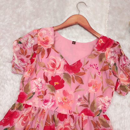 Georgette Midi Dress