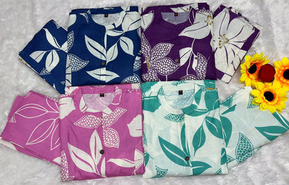 Cotton Slub Kurti Pant