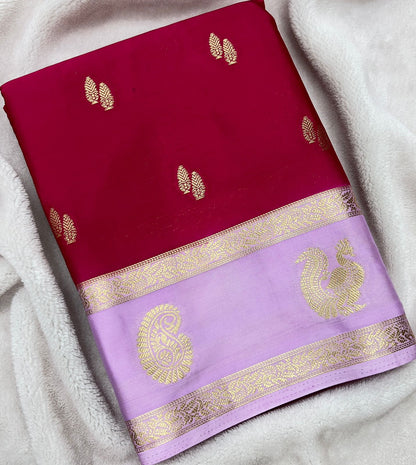 Semi Mysore Silk Sarees