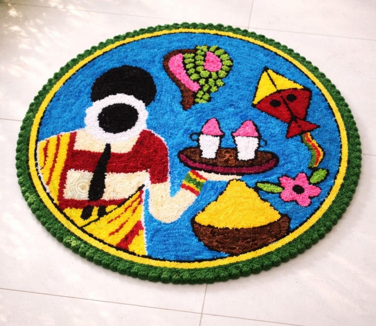 Readymade Rangoli Mats
