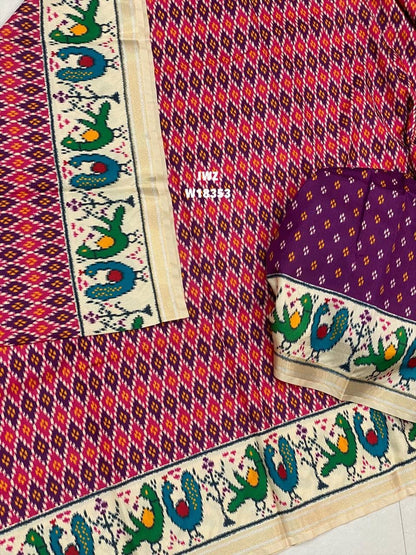 Patola soft silk saree