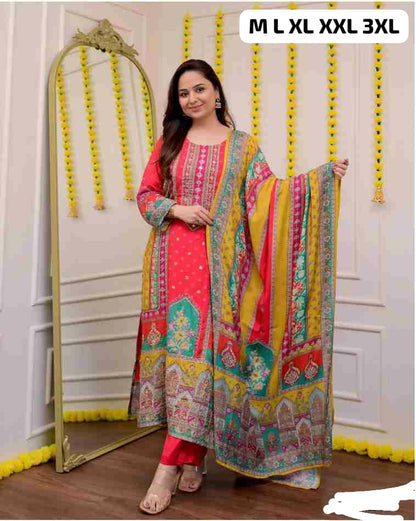 Muslin Readymade Salwar Sets