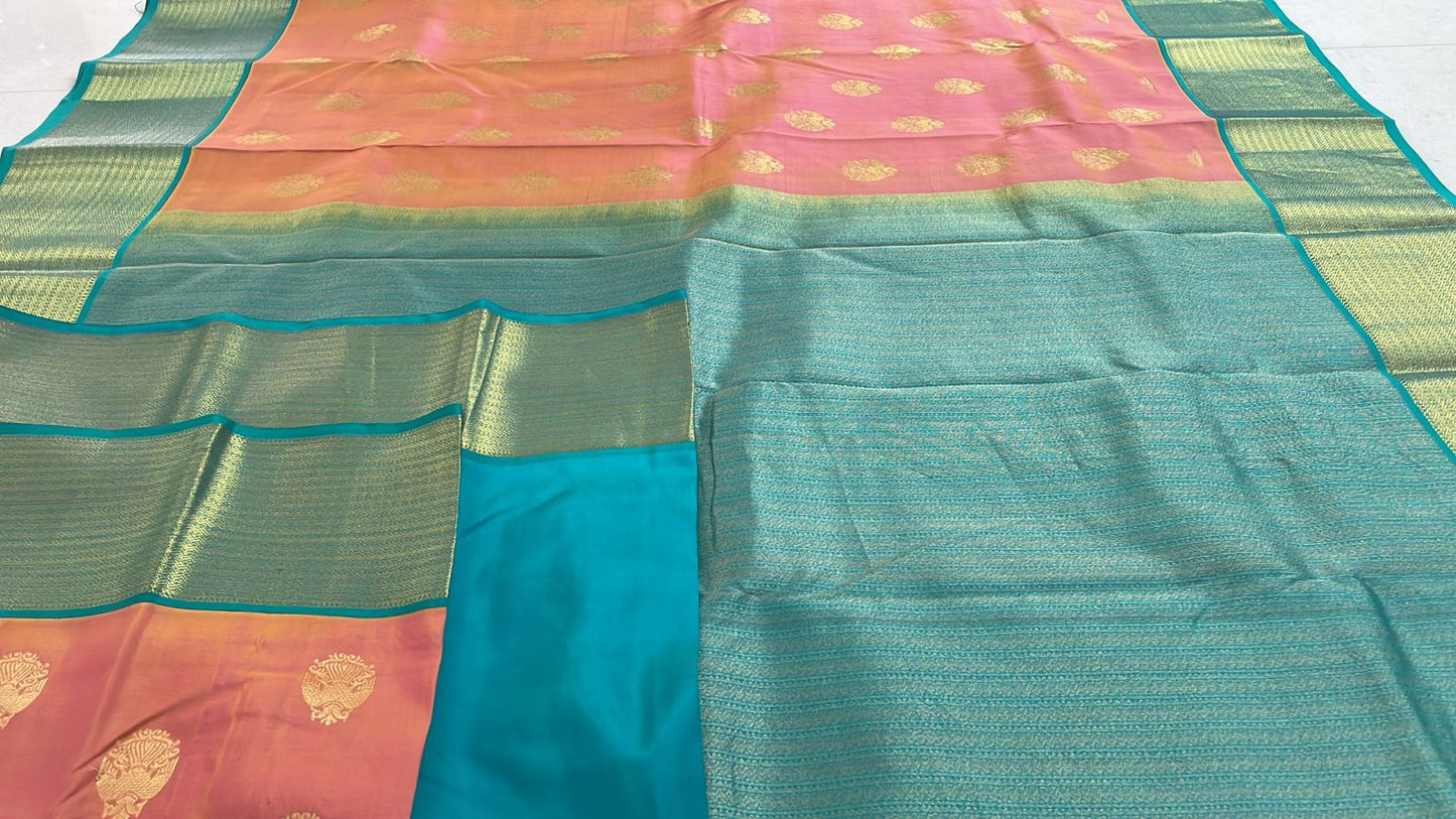 Tissue Border Kanchi Silk Sarees