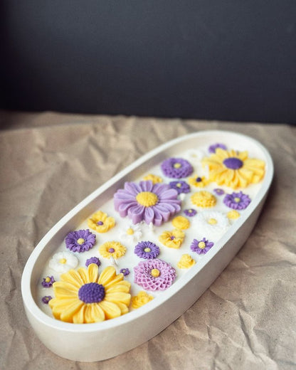 Scented Flower Bouquet Candles