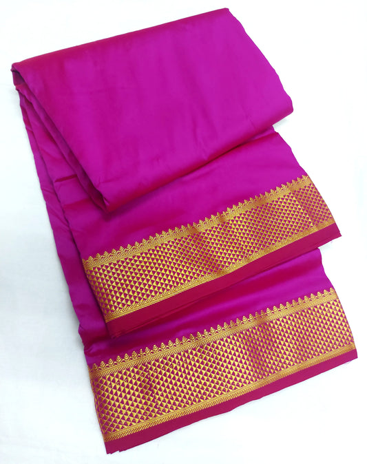 Madisar 9 yards Semi Silk Sarees