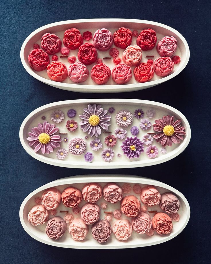 Scented Flower Bouquet Candles