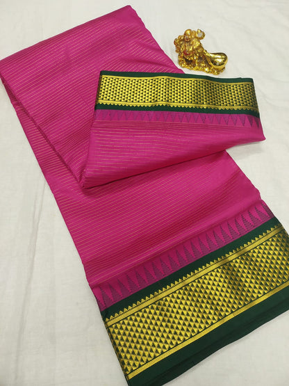 Vairavoosi Madisar Pure Kanchi Silk Sarees