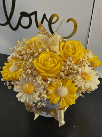 Scented Flower Bouquet Candles