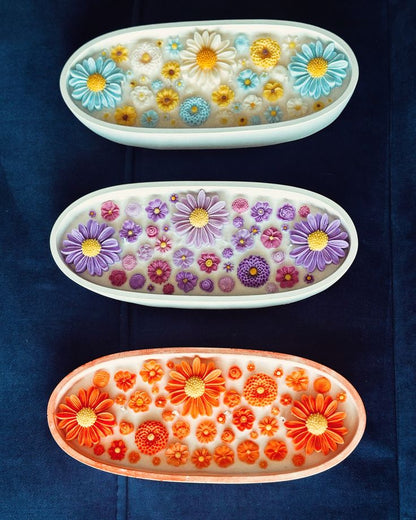 Scented Flower Bouquet Candles