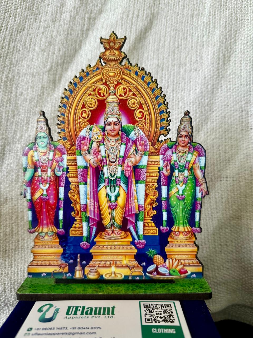 Lord Murugan Arupadai Veedu Cutouts