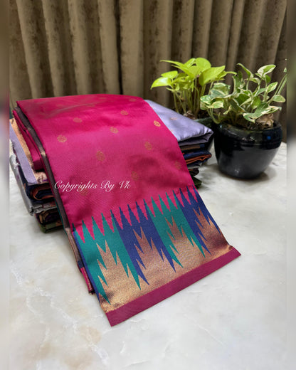 Madhuram Semi Silk Sarees