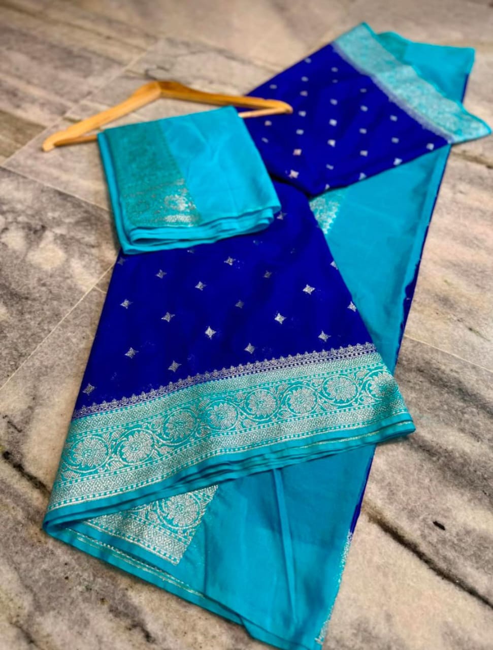Banarasi Georgette Saree
