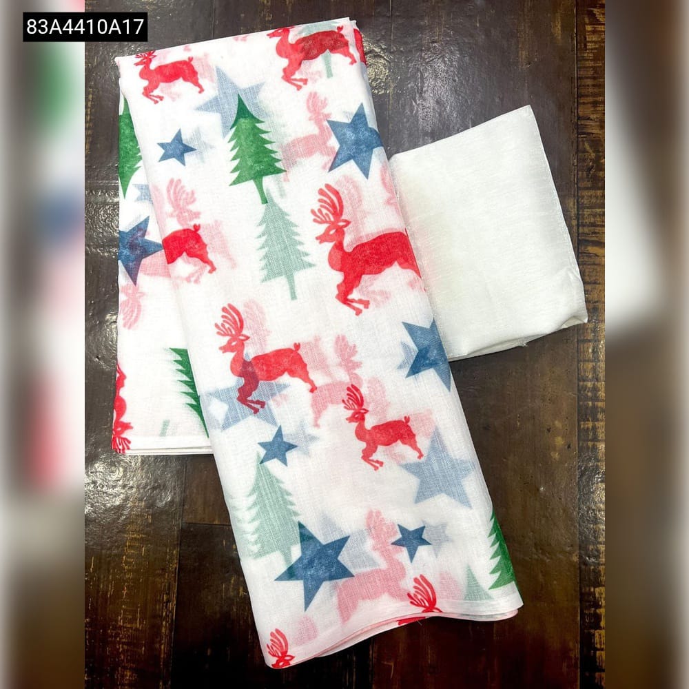 Christmas Special Linen Sarees