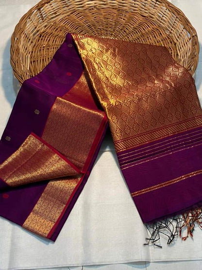 Maheshwari Silk Cotton Sarees