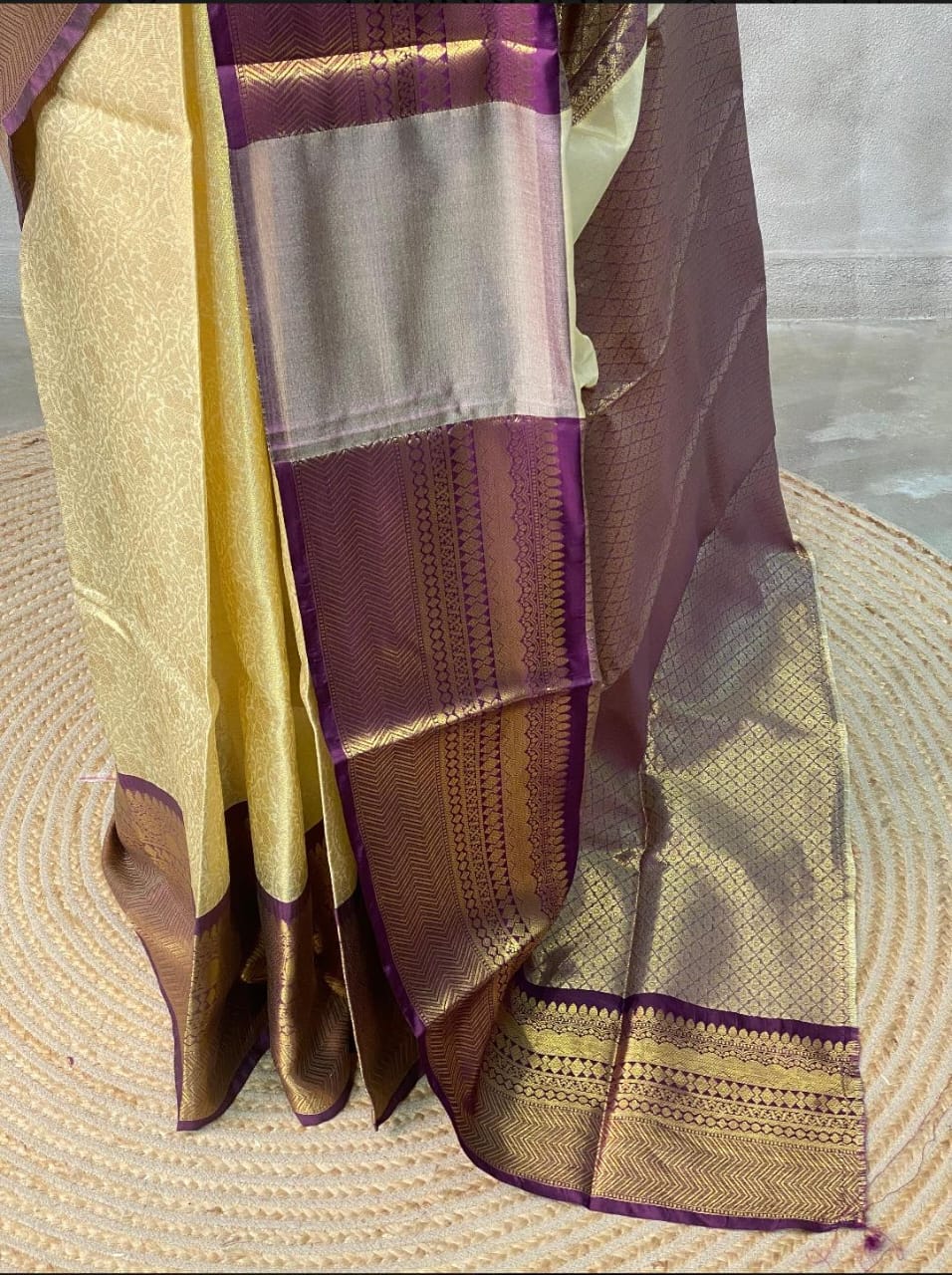 Banarasi Kanjivaram Zari Tanchui Saree