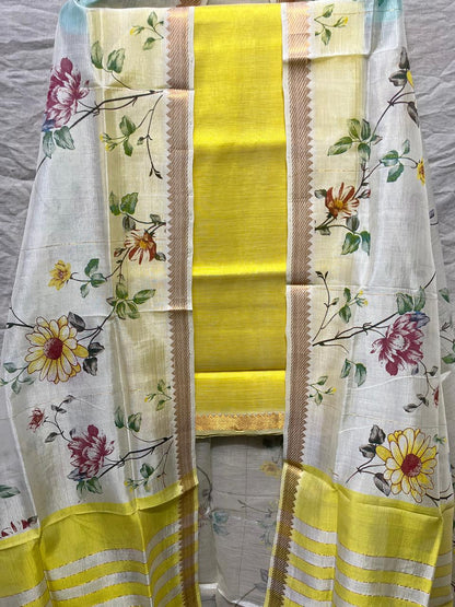 Mangalagiri Handloom Dress Materials