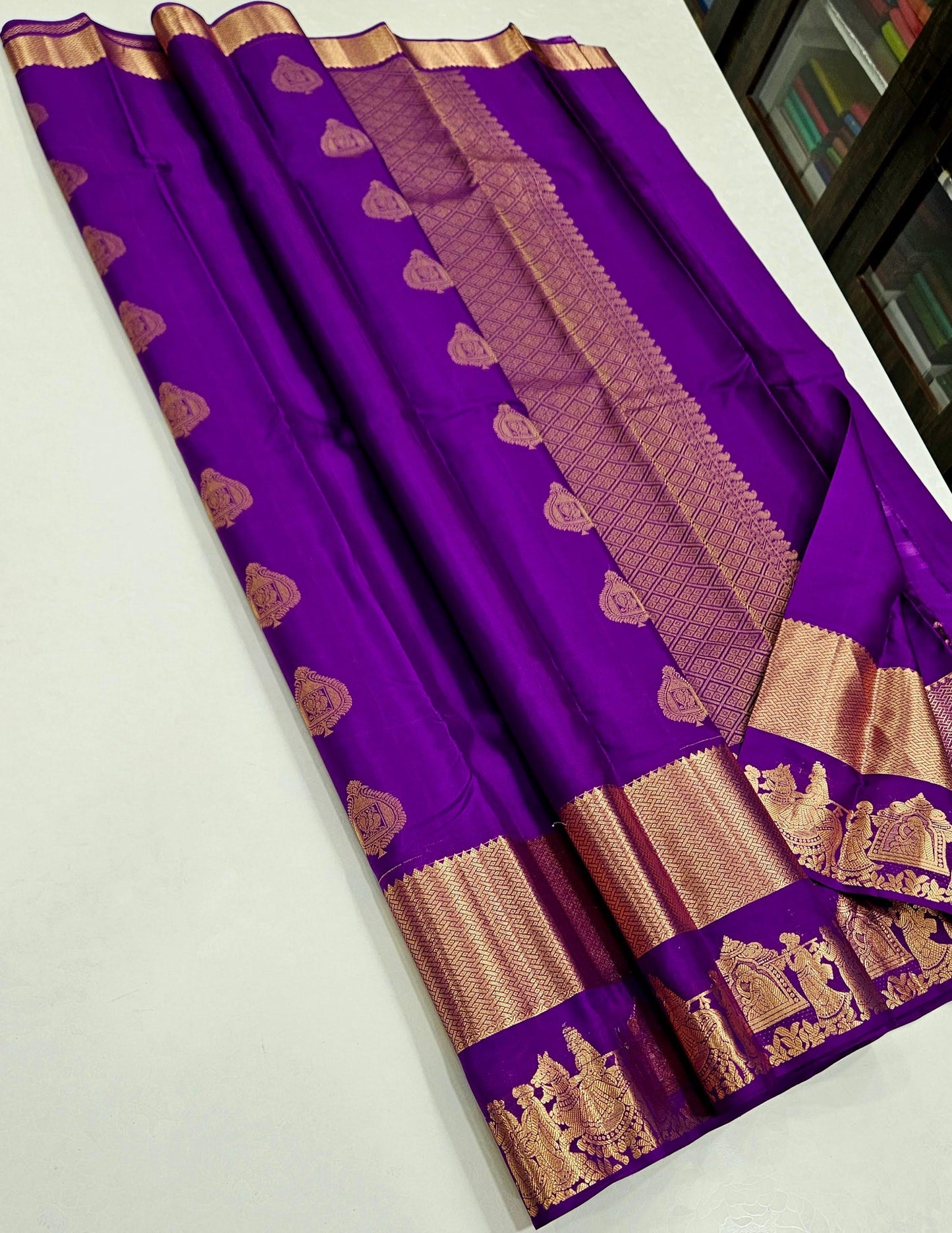 Kalyana Oorvalam Kanchi silk Sarees