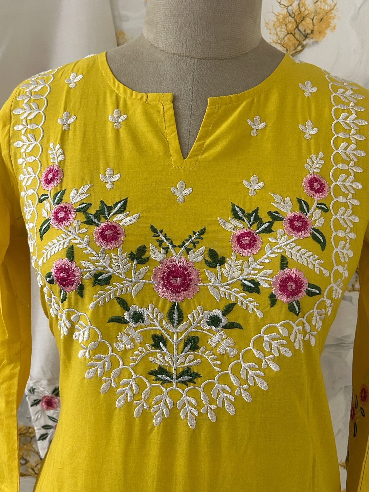 Cotton Slub Kurti Pant