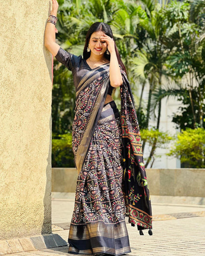 Cotton Crepe Sarees