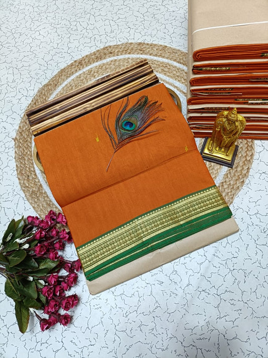 Chettinad Poly Cotton sarees