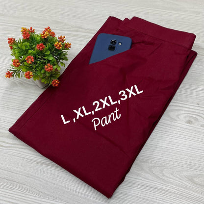 Cotton Pants Ladies Regularwear