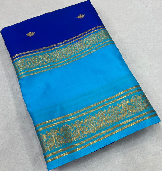 Semi Mysore Silk Sarees