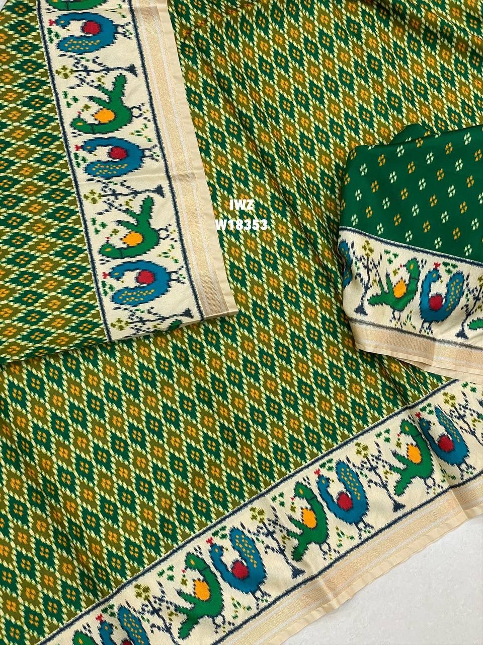 Patola soft silk saree