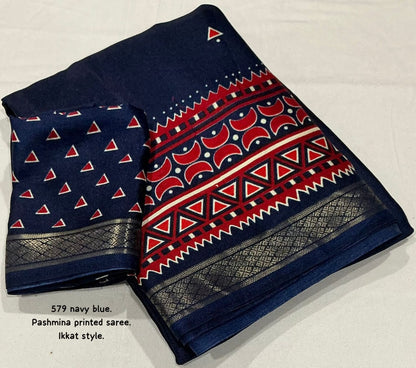 Pashmina Silk Sarees