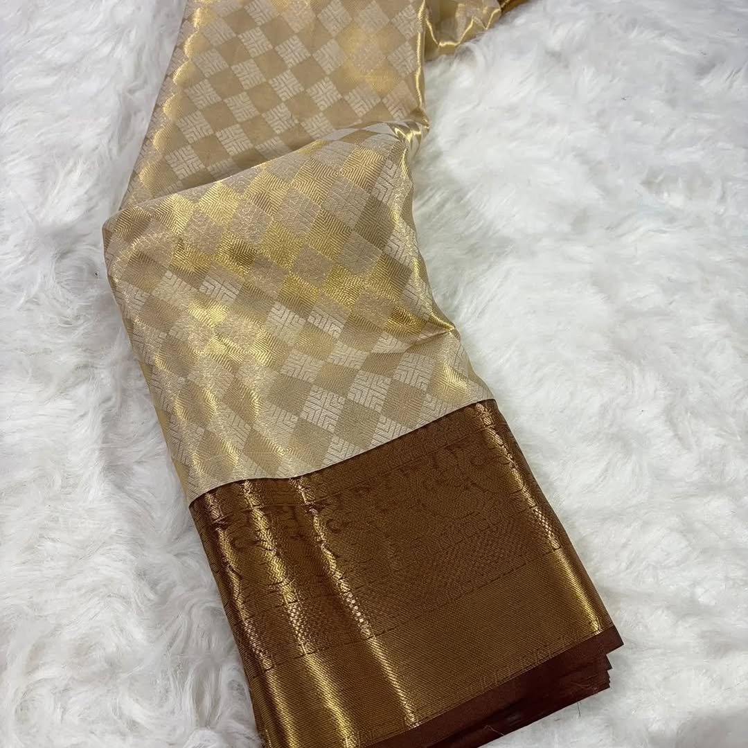 Banarasi Kanjivaram Zari Tanchui Saree