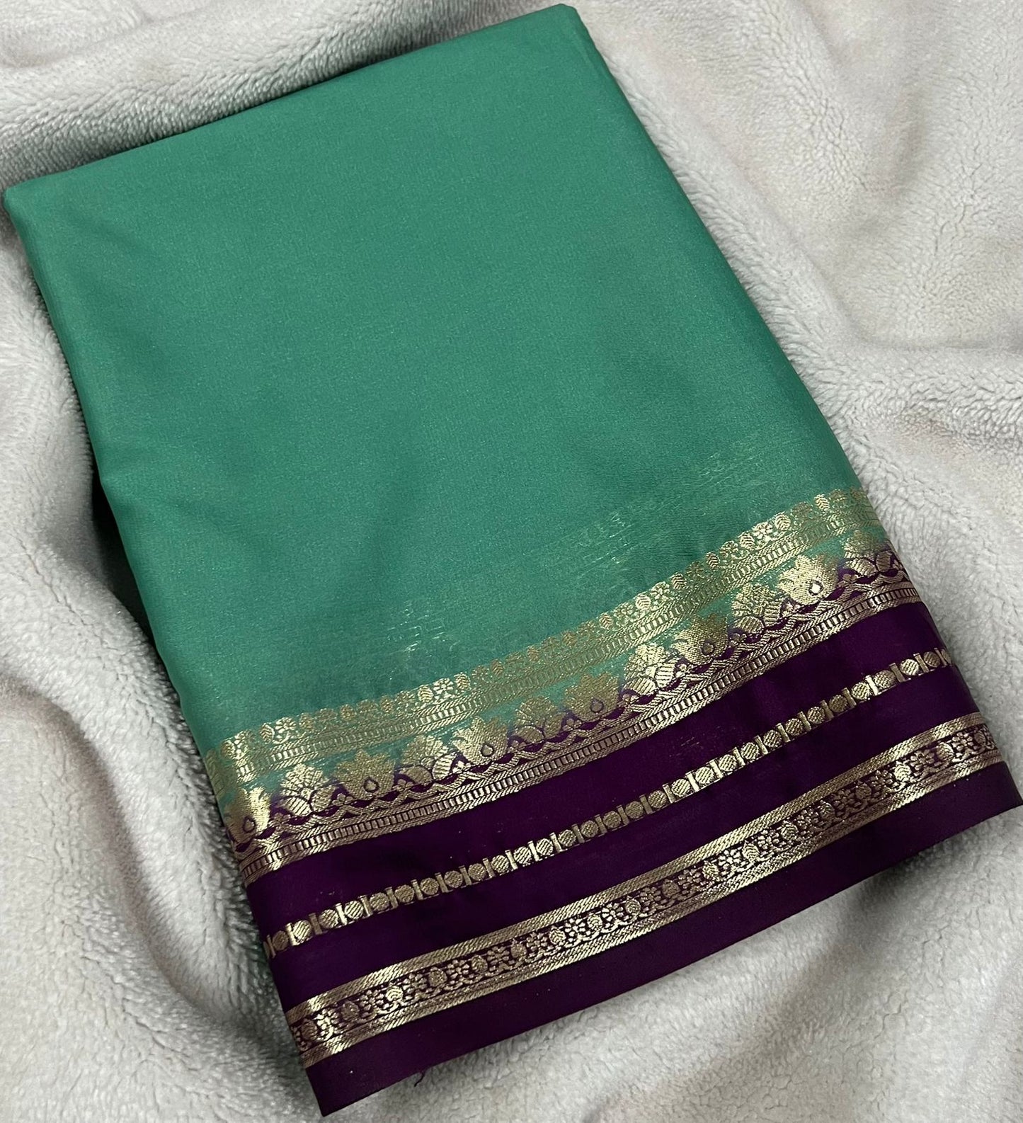 Semi Mysore Silk Sarees