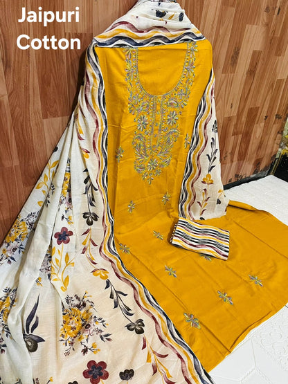 Jaipur Cotton Dress Material