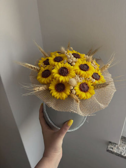 Scented Flower Bouquet Candles